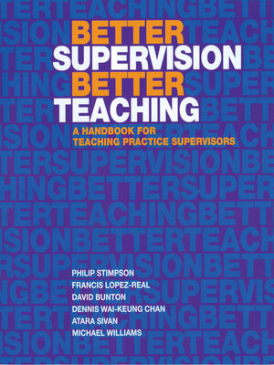 cover image of Better Supervision Better Teaching